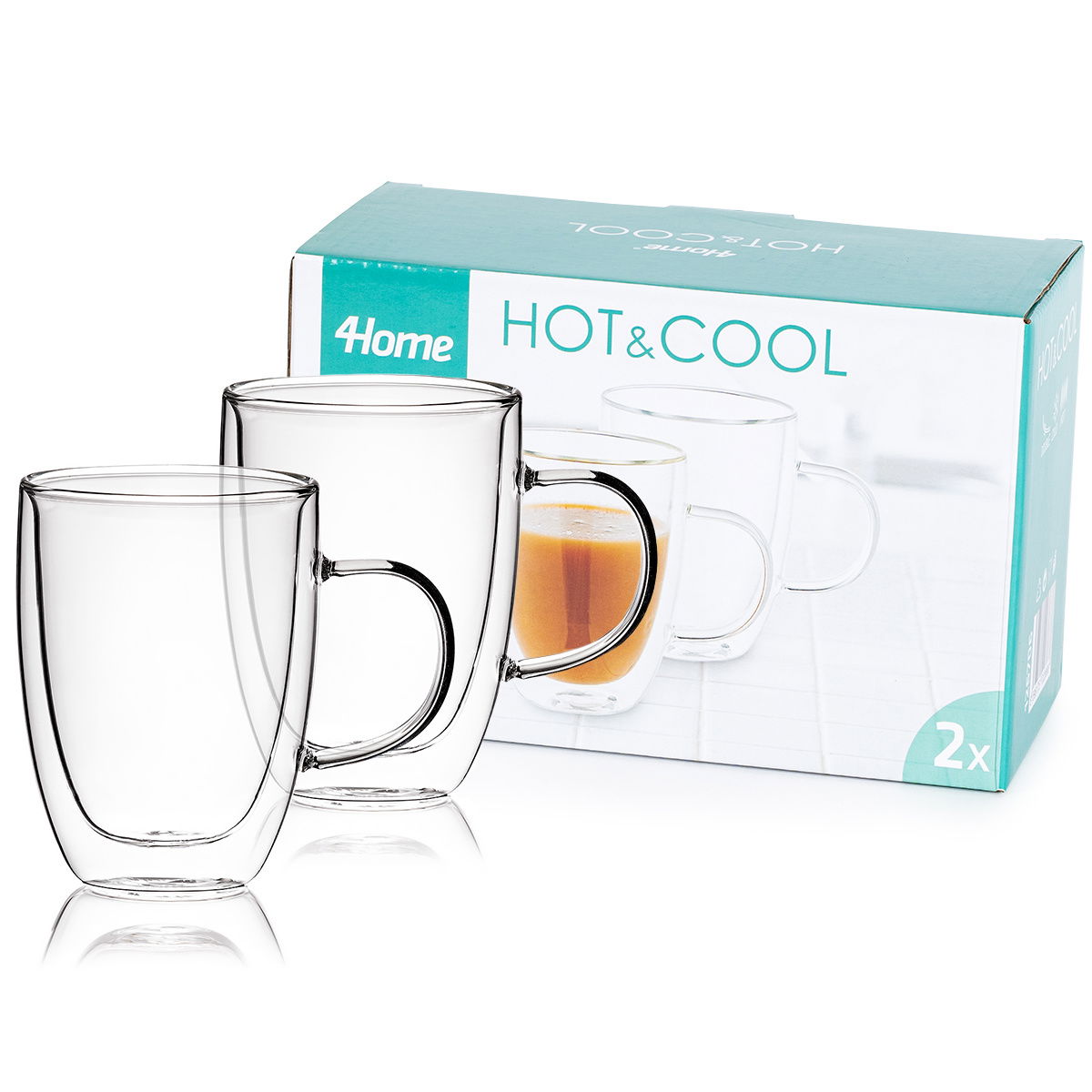 Termo sklenice Cuppa Hot&Cool 310 ml, 2 ks – obrázok 7