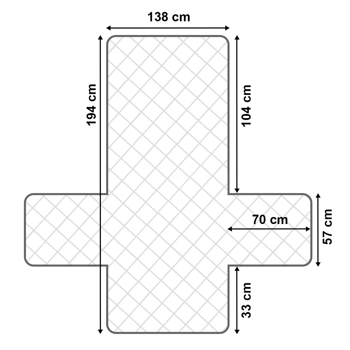 Voděodolný přehoz na dvoukřeslo Pocket, 138 x 194 cm – obrázok 9