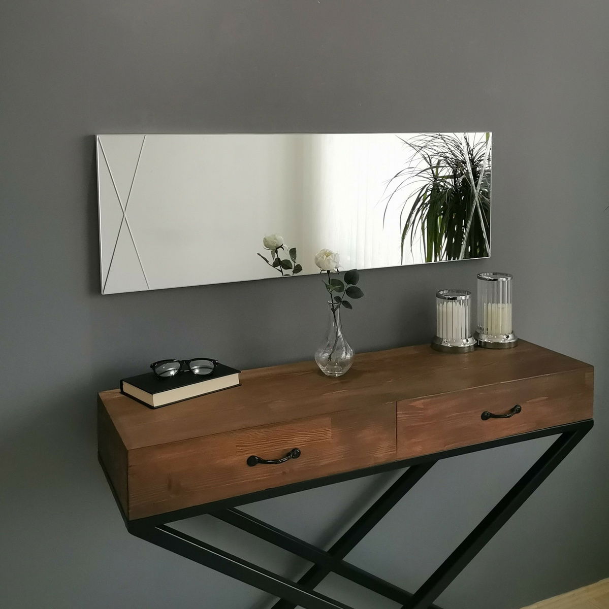 Zrcadlo Silver 35 x 105 cm – obrázok 5