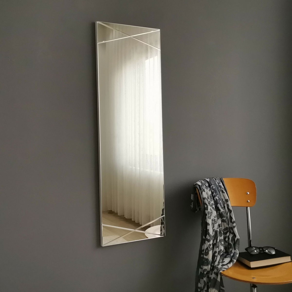 Zrcadlo Silver 35 x 105 cm – obrázok 2