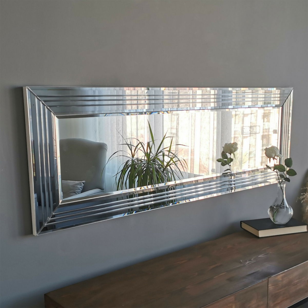 Zrcadlo Silver C 40 x 120 cm – obrázok 2