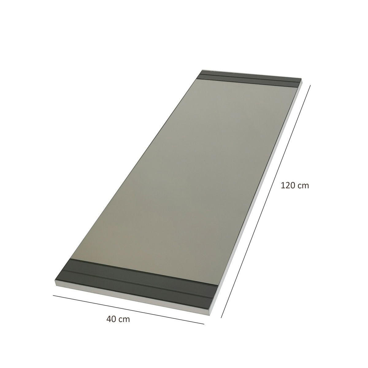 Zrcadlo White 40 x 120 cm – obrázok 4