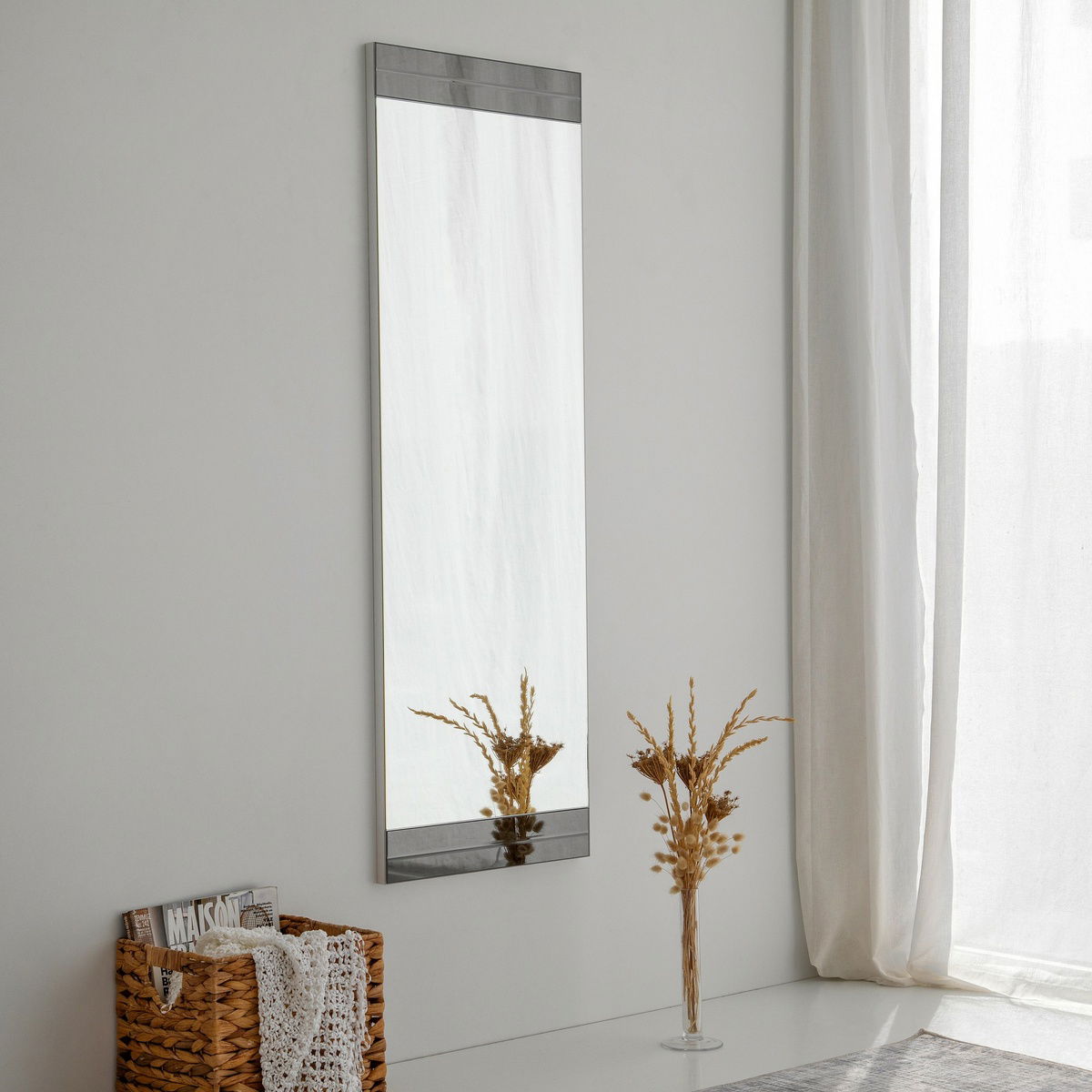 Zrcadlo White 40 x 120 cm – obrázok 2