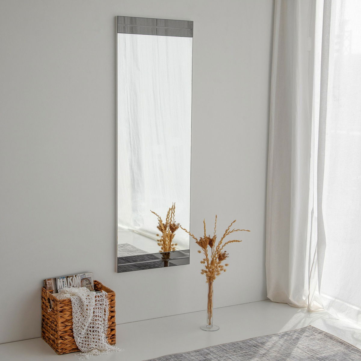Zrcadlo White 40 x 120 cm