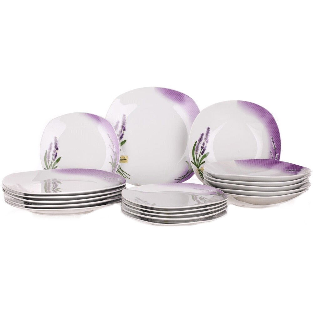 Banquet Lavender 18-dielna jedálenská súprava