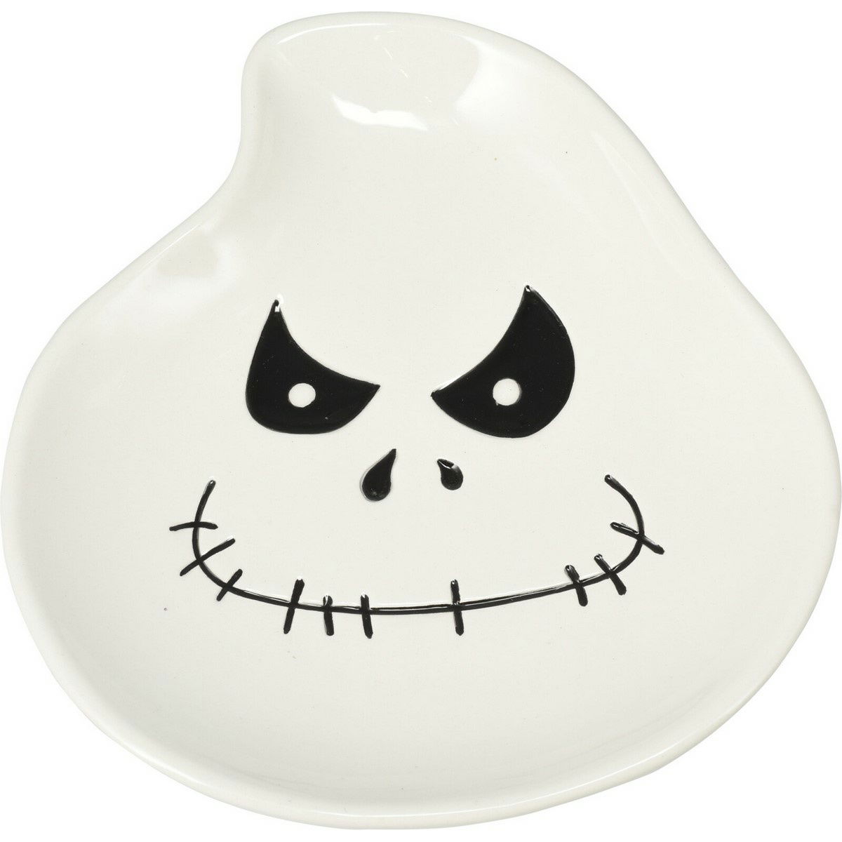 Dekoračný tanier na Halloween Duch, 16 cm