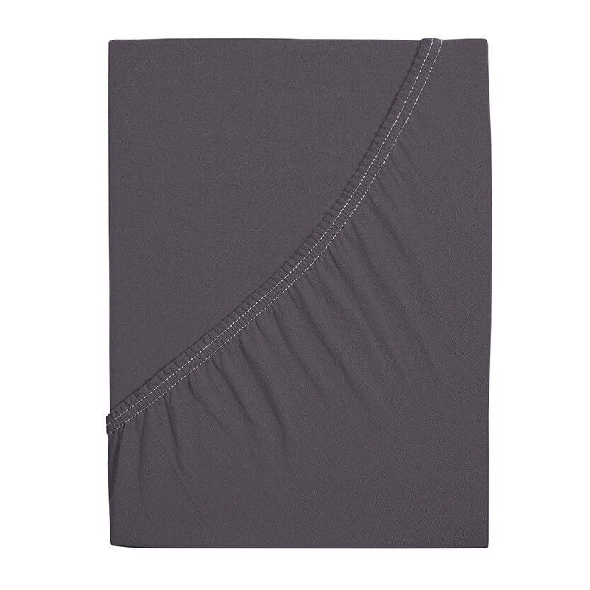 froté prestieradlo Ideál antracit, 140 x 200 cm