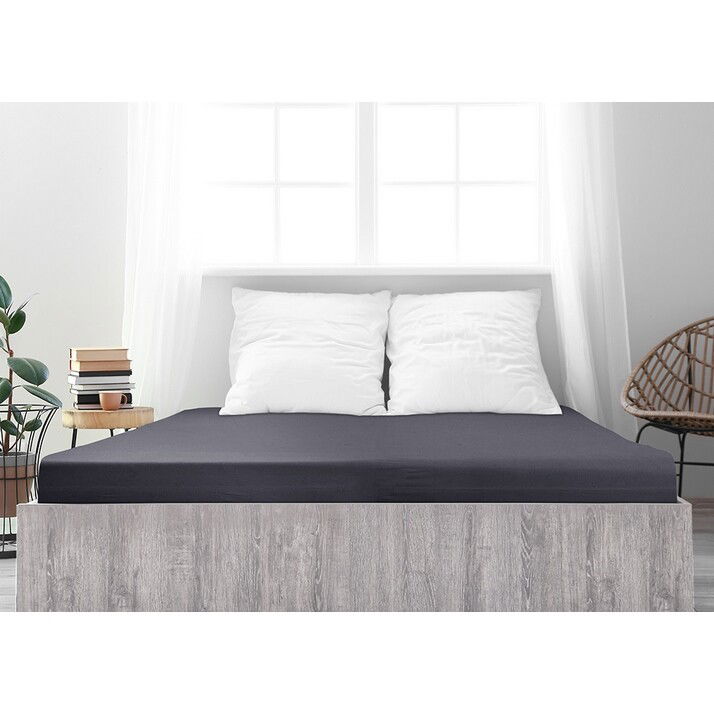 jersey prestieradlo Ideál antracit, 60 x 120 cm