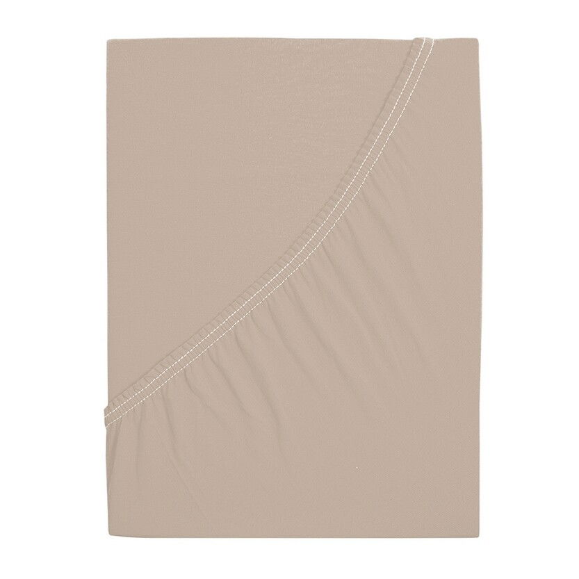 jersey prestieradlo Ideál kávová, 60 x 120 cm