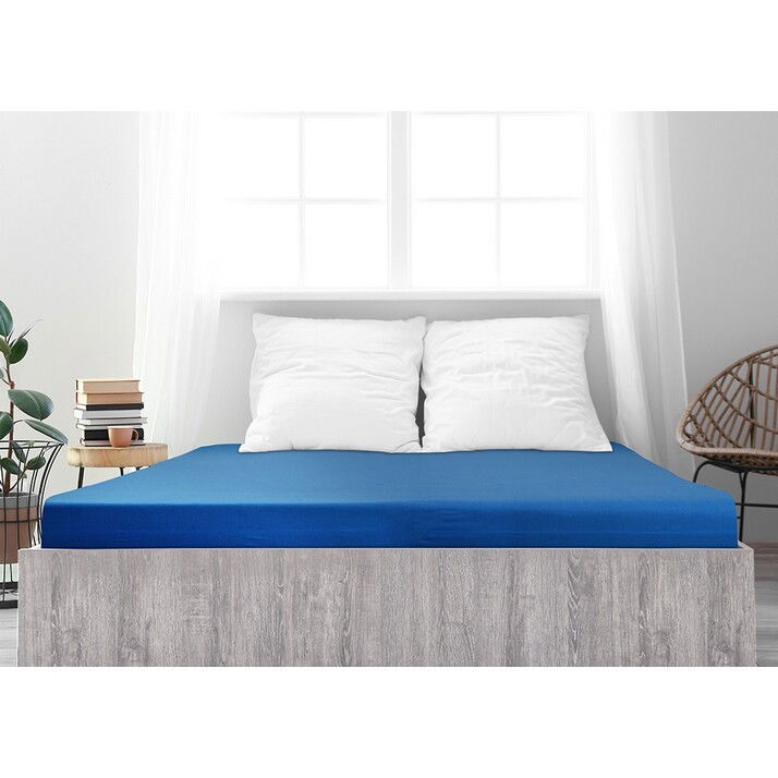 jersey prestieradlo Ideál kráľovská modrá, 160 x 200 cm