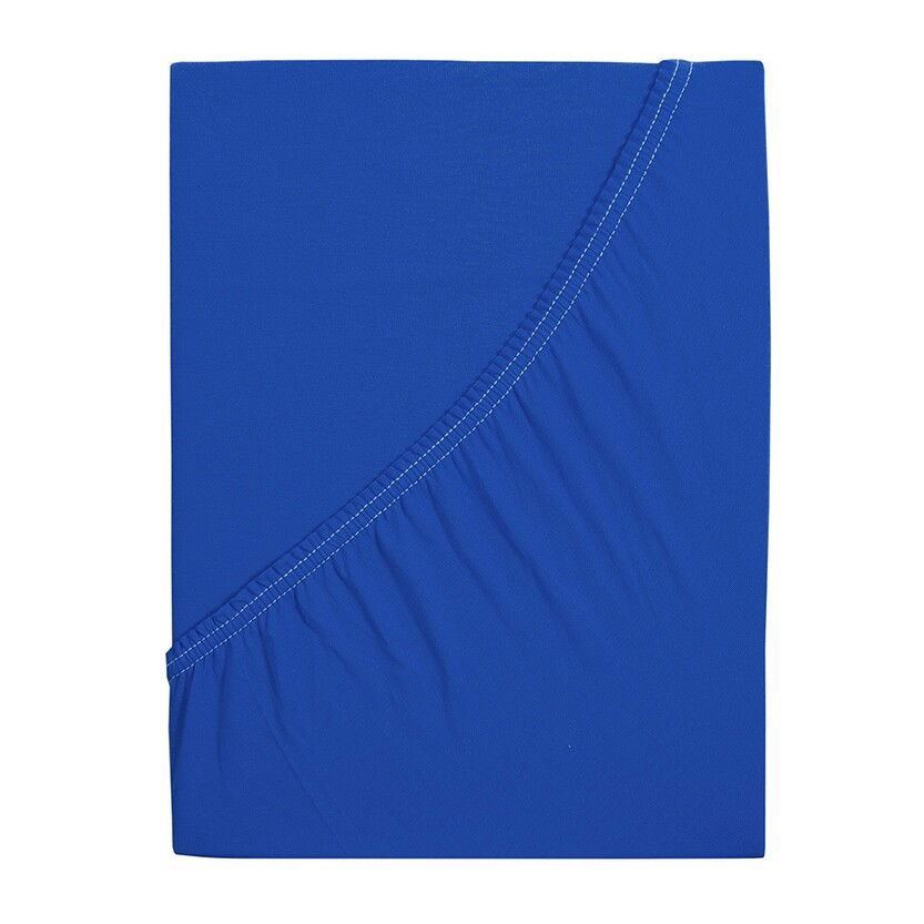 jersey prestieradlo Ideál kráľovská modrá, 180 x 200 cm
