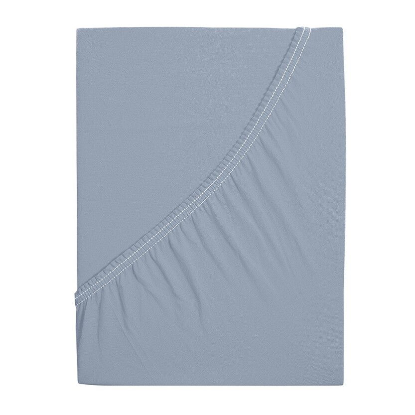 jersey prestieradlo Ideál sivá, 140 x 200 cm
