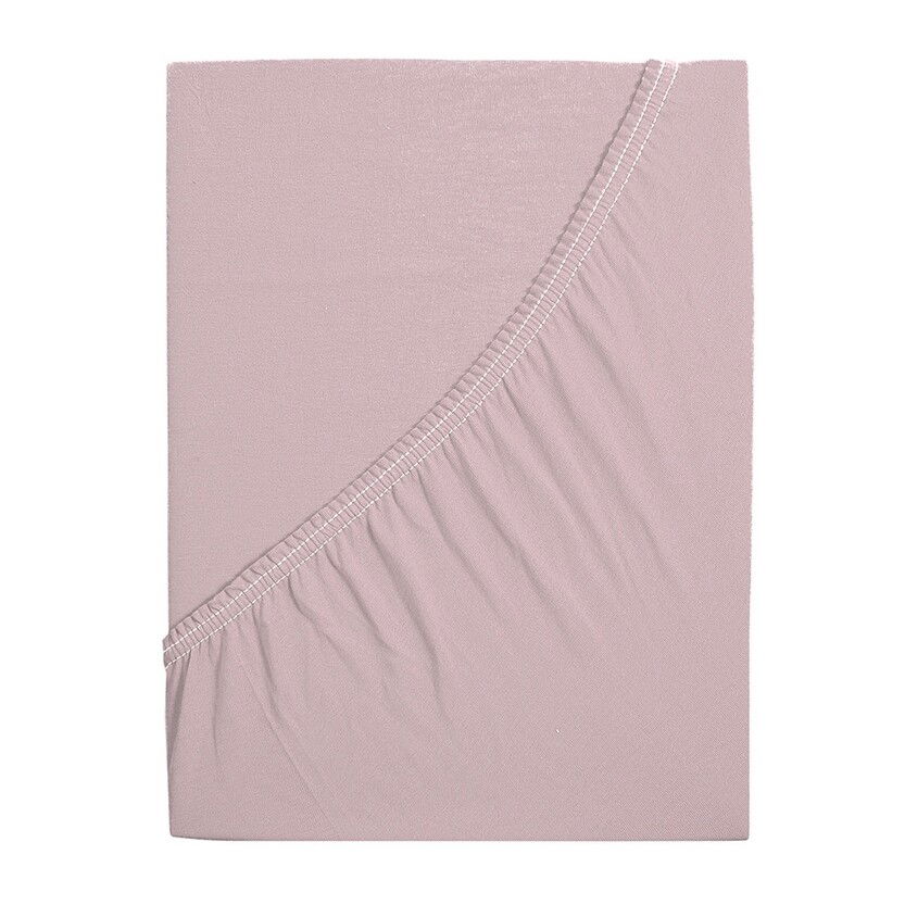 jersey prestieradlo Ideál staroružová, 60 x 120 cm