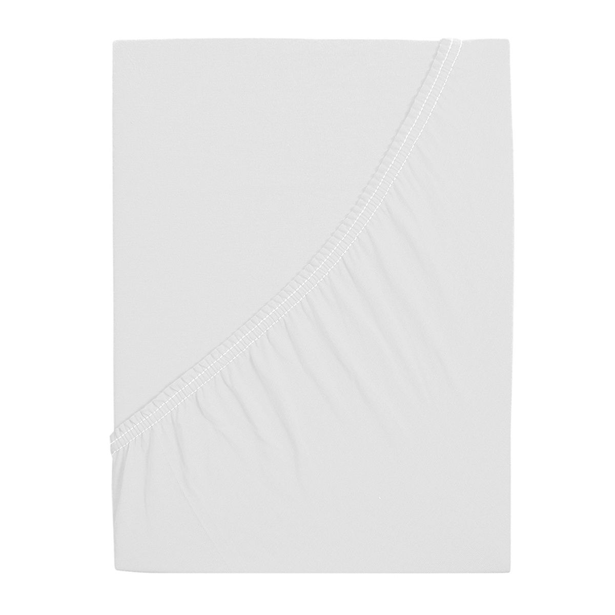 jersey prestieradlo Mako biela, 180 x 200 cm