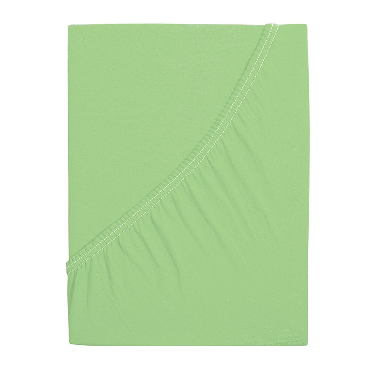 jersey prestieradlo Mako zelená, 180 x 200 cm