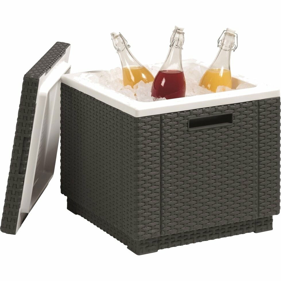 Keter chladiaci box Ice Cube 40 l, grafit – obrázok 2