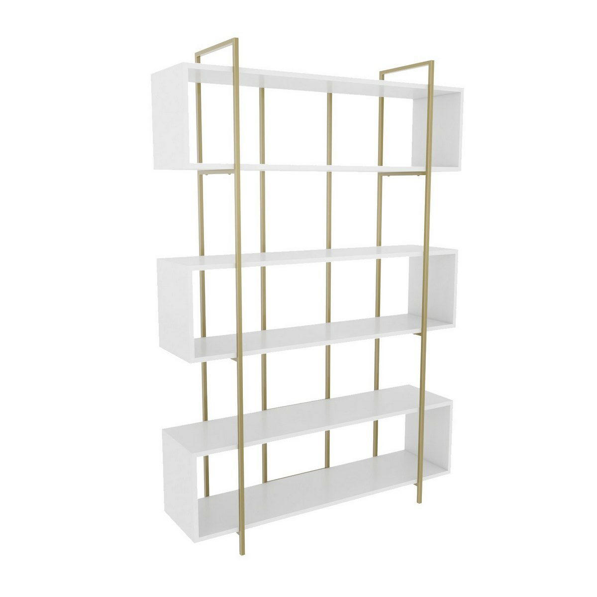 Knižnica Bruti White and Gold