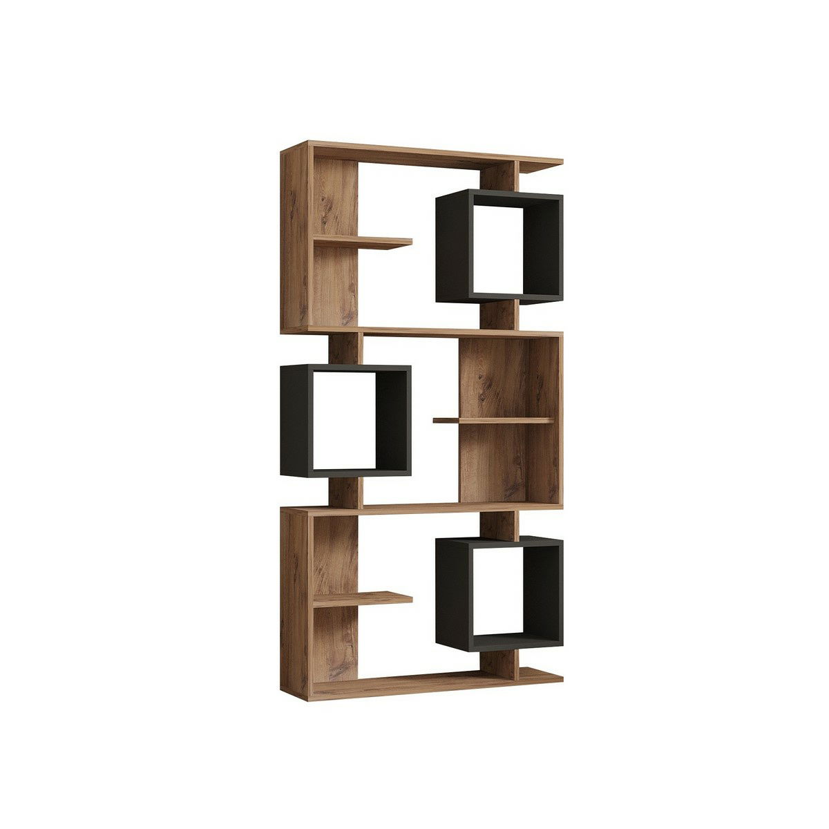 Knižnica Icardi Anthracite and Atlantic Pine