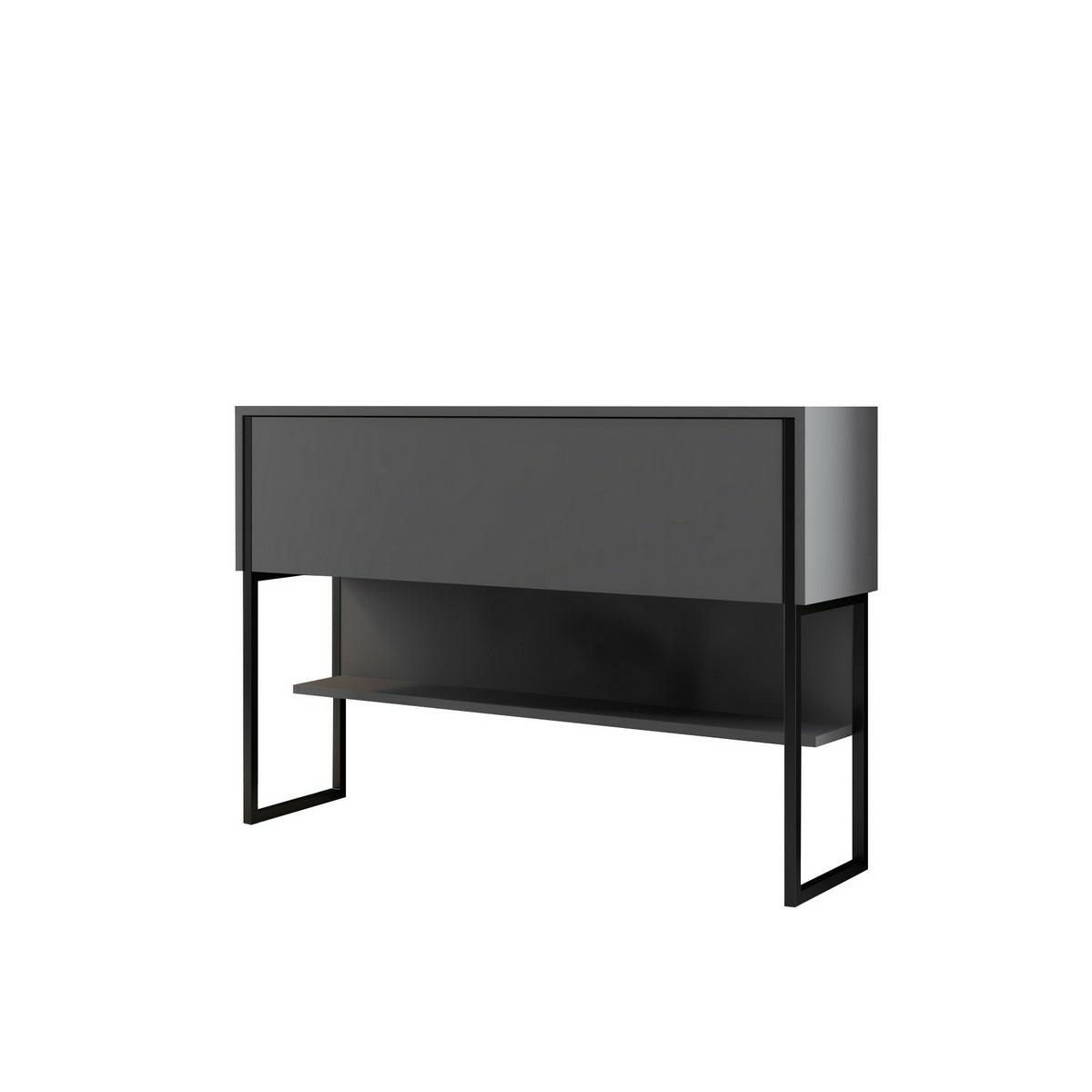 Komoda Luxe Anthracite and Black