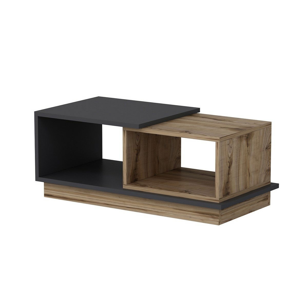 Konferenčný stolík Concept Anthracite and Oak