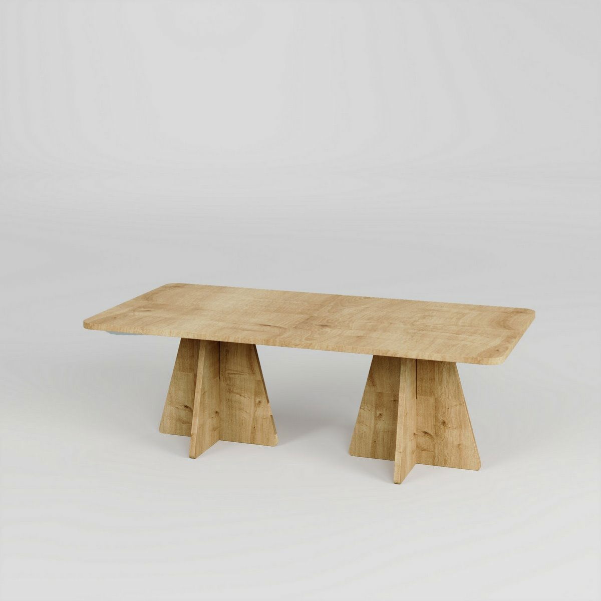 Konferenčný stolík Double Mushroom Sapphire Oak