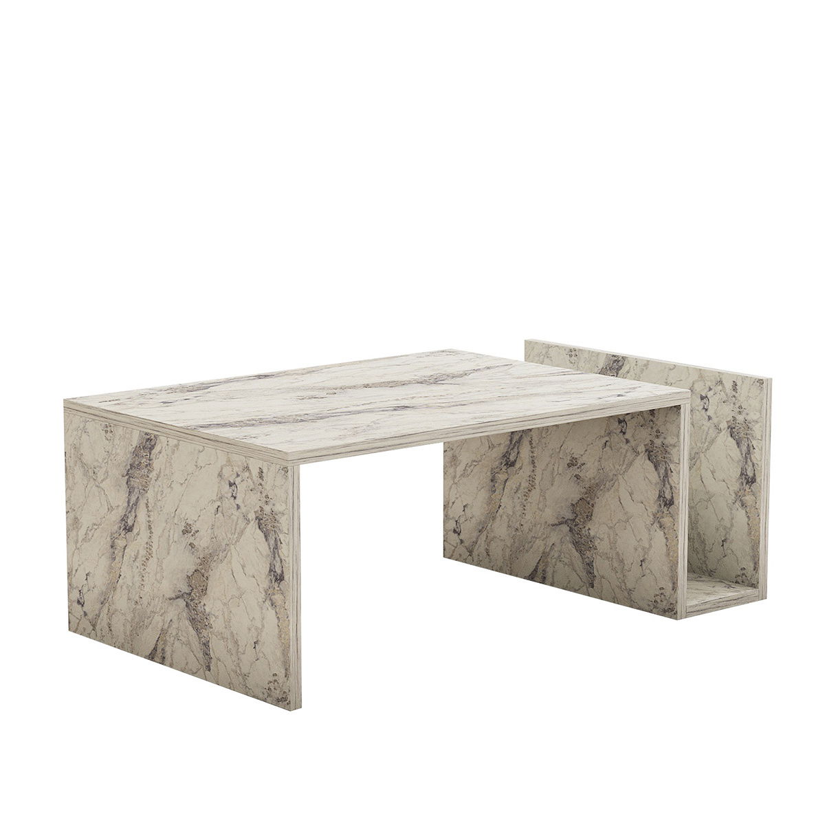 Konferenčný stolík Memo Freesia Marble