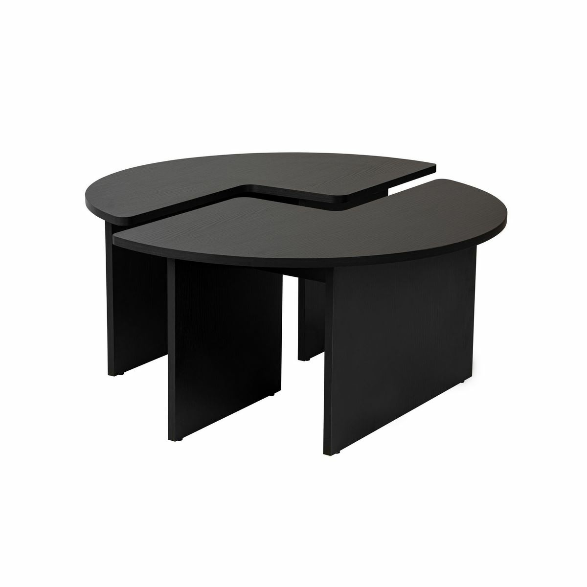 Konferenčný stolík Moira Wood Black