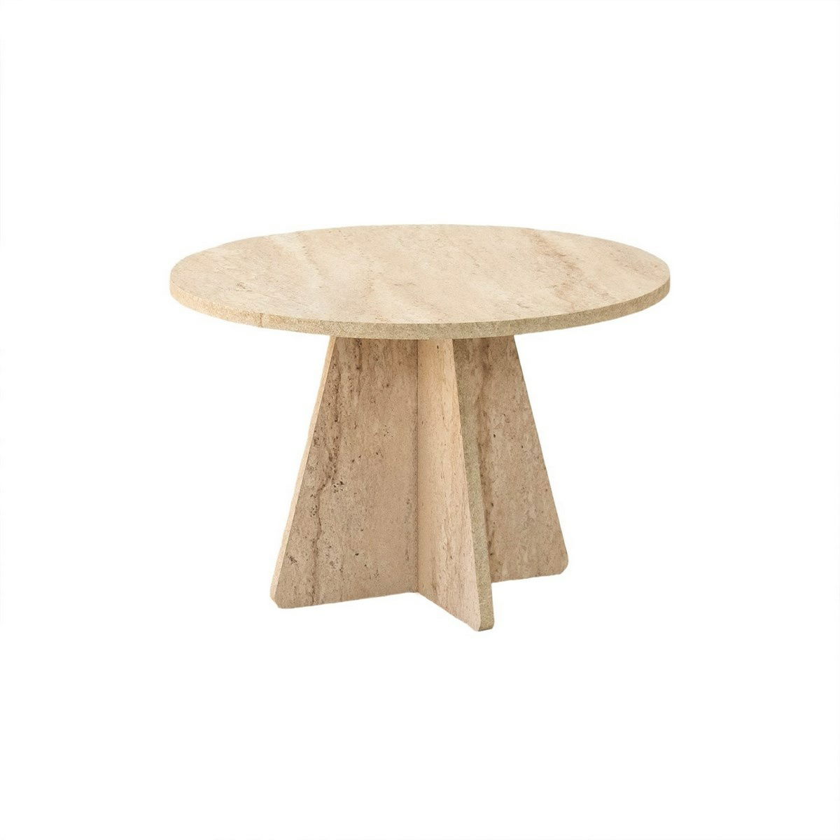 Konferenčný stolík Mushroom Travertine