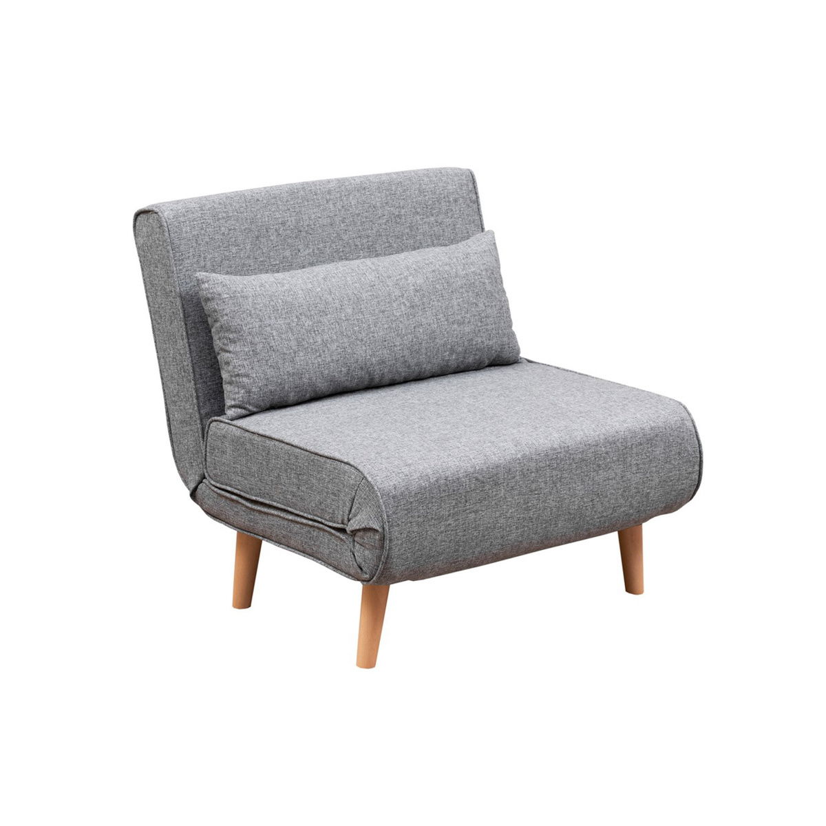 Kreslo Folde Single Light Grey