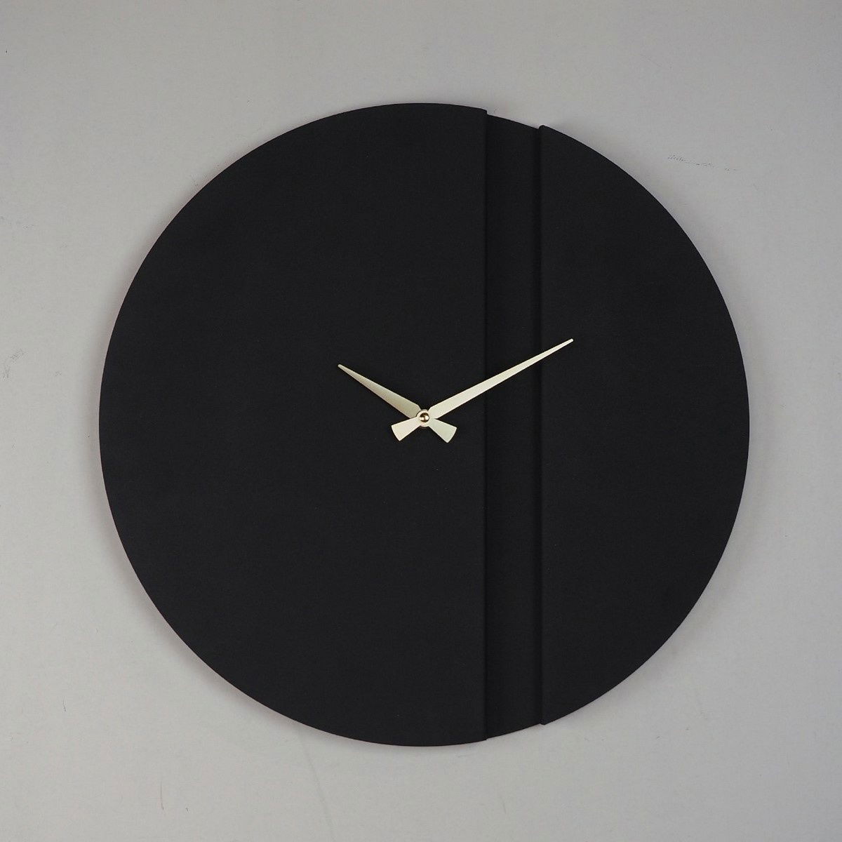Nástenné hodiny Block APS096, Black, 46 x 46 cm