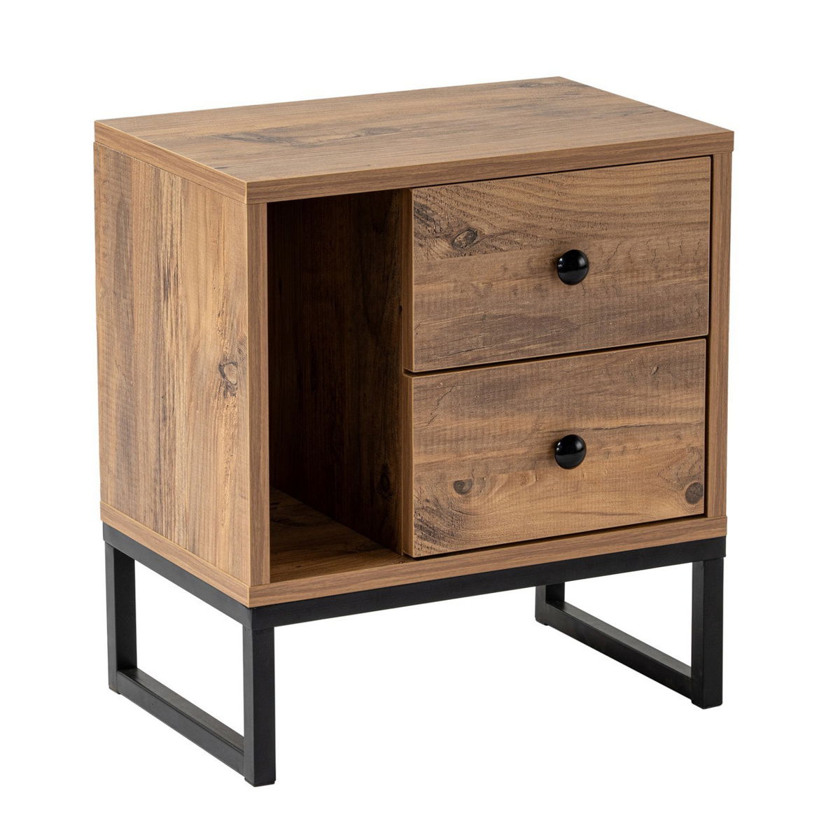 Nočný stolík Glimmer Atlantic Pine