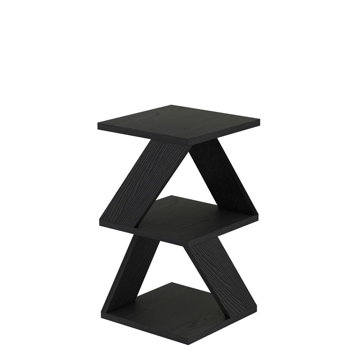 Odkladací stolík Albeni Black Wooden