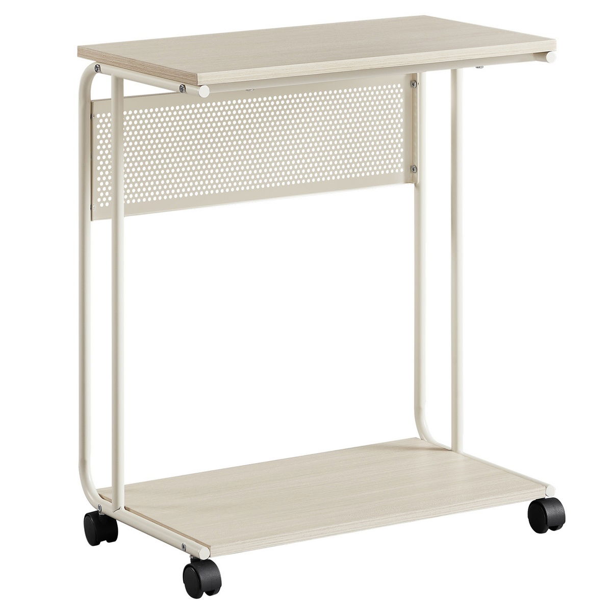 Odkladací stolík E1012 CRM, krémová