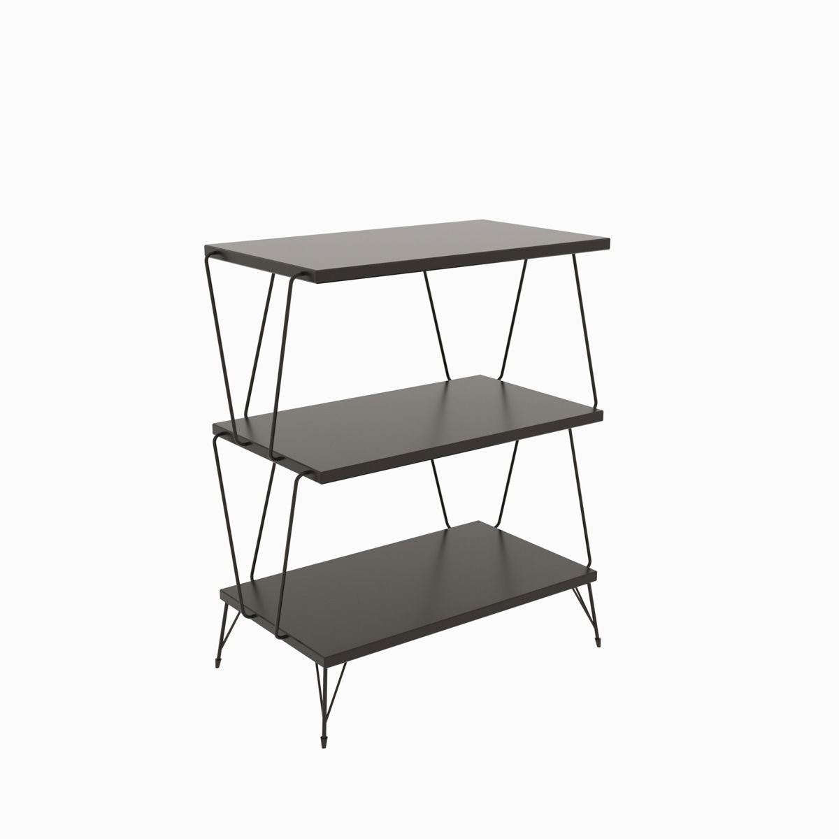 Odkladací stolík Lazandos Anthracite