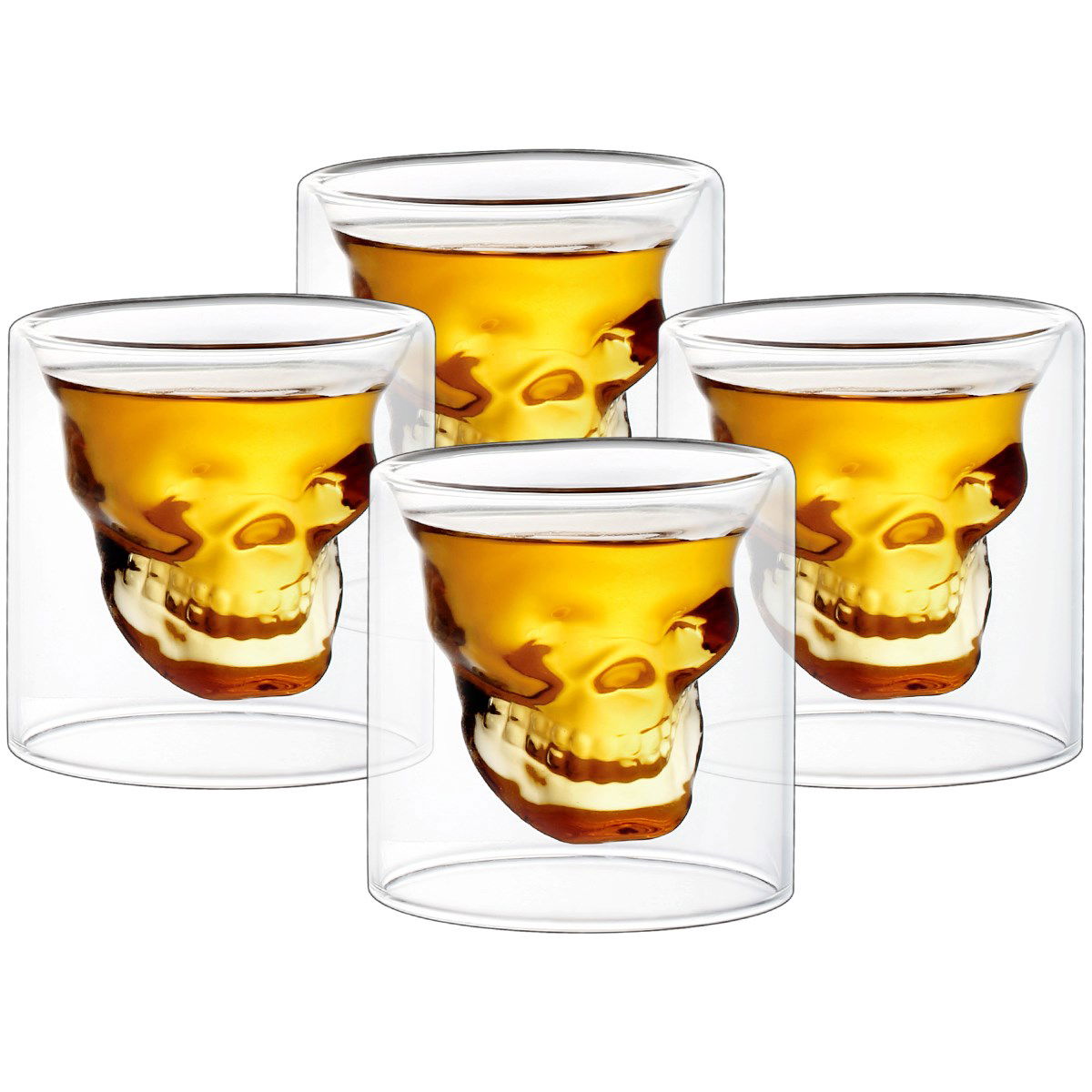 Poldecáky Skull Hot&Cool 20 ml, 4 ks