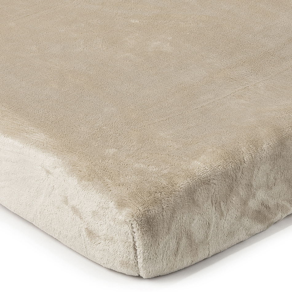 prestieradlo mikroflanel hnedá, 180 x 200 cm