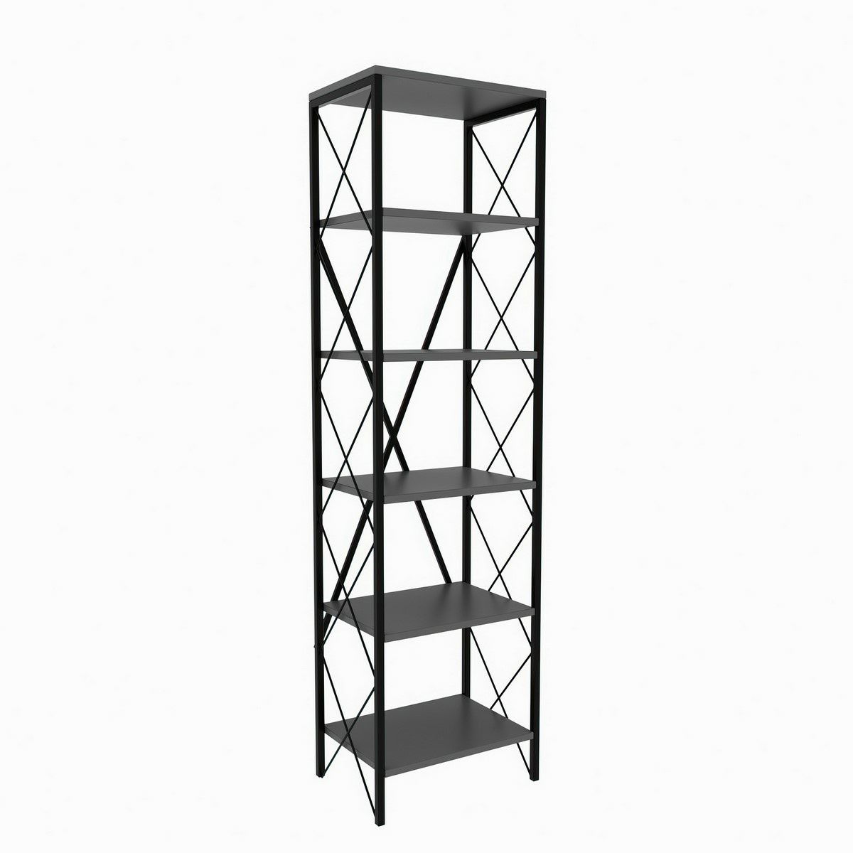 Regál Suadi Anthracite and Black