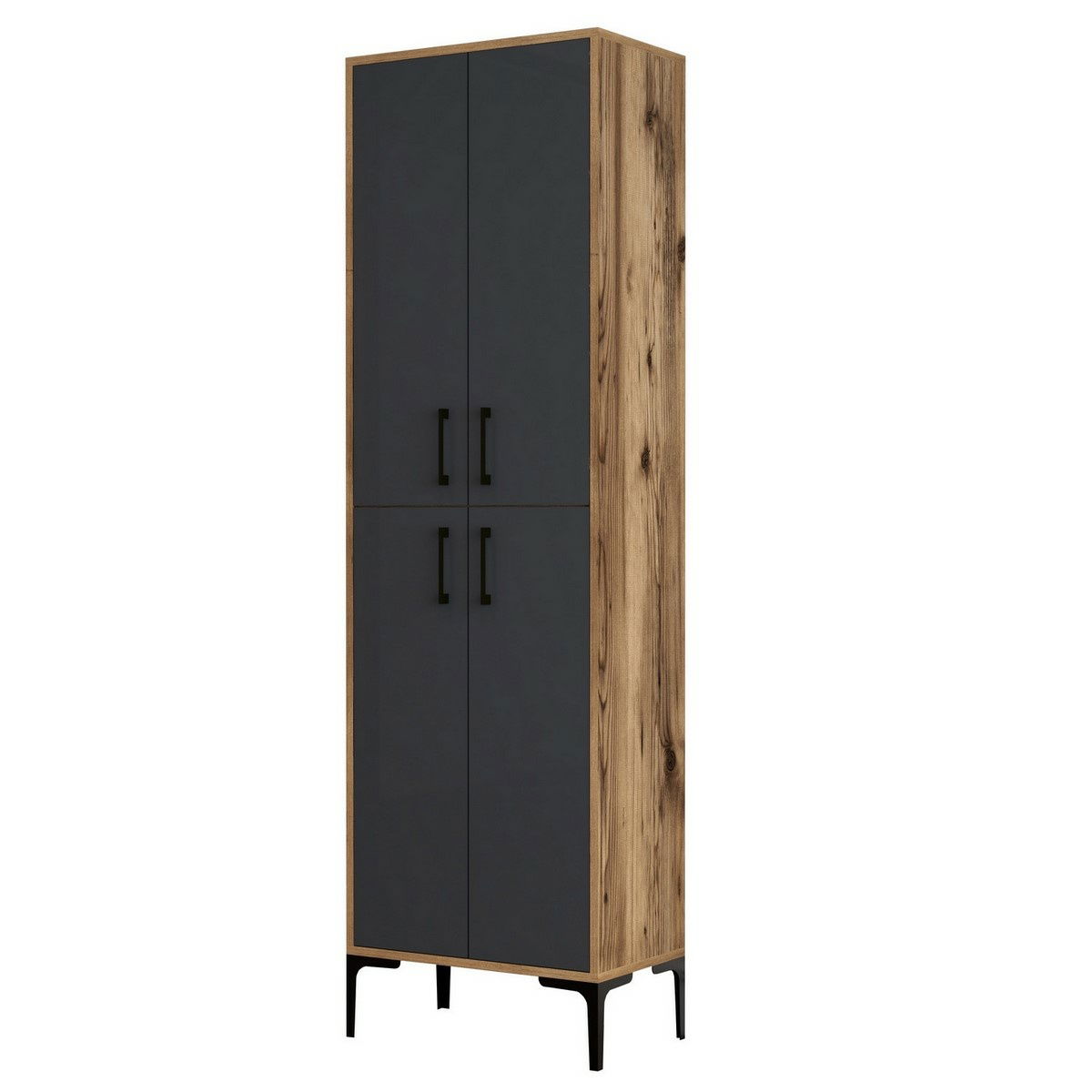 Skriňa Berlin Walnut and Anthracite