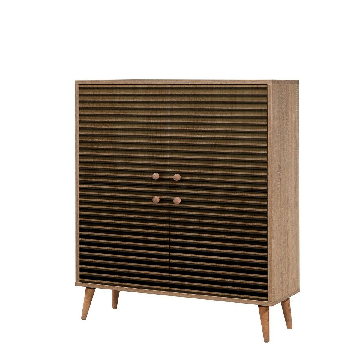 Skrinka Mega Sonoma Oak Stripes II
