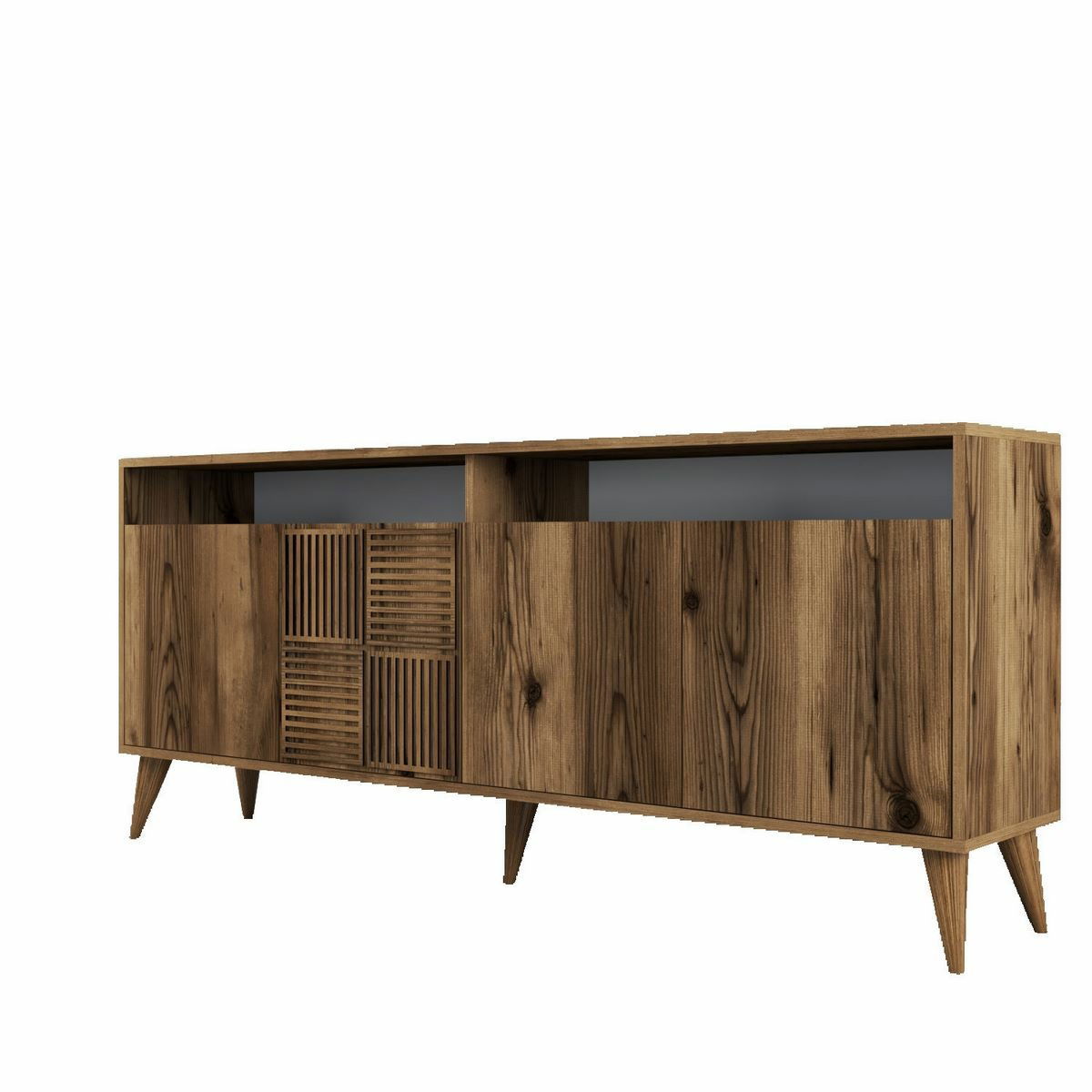 Skrinka Milan 2 Walnut