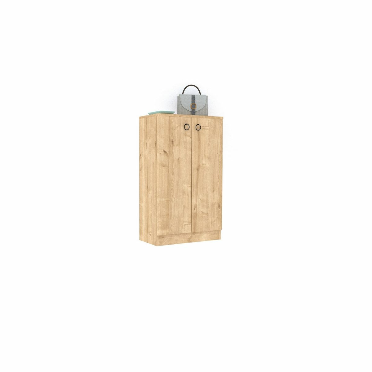 Skrinka na topánky Defne Sapphire Oak
