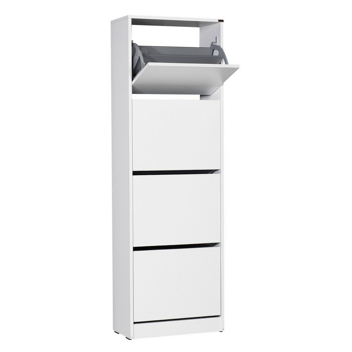 Skrinka na topánky Sham White