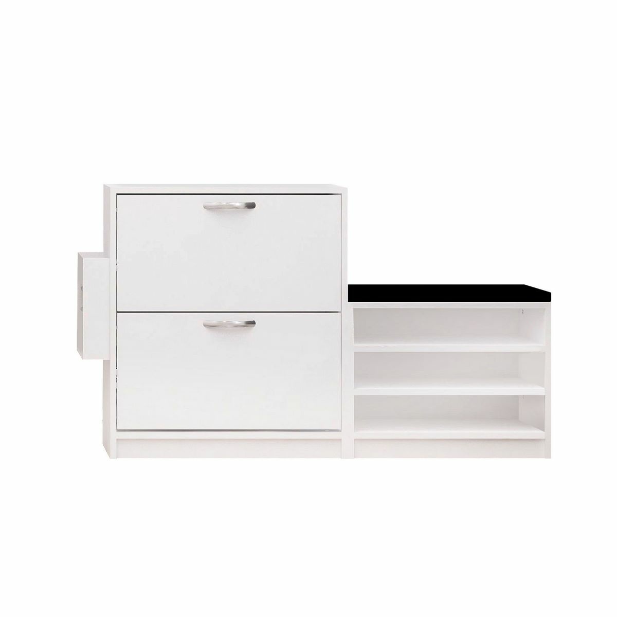Skrinka na topánky Trend White