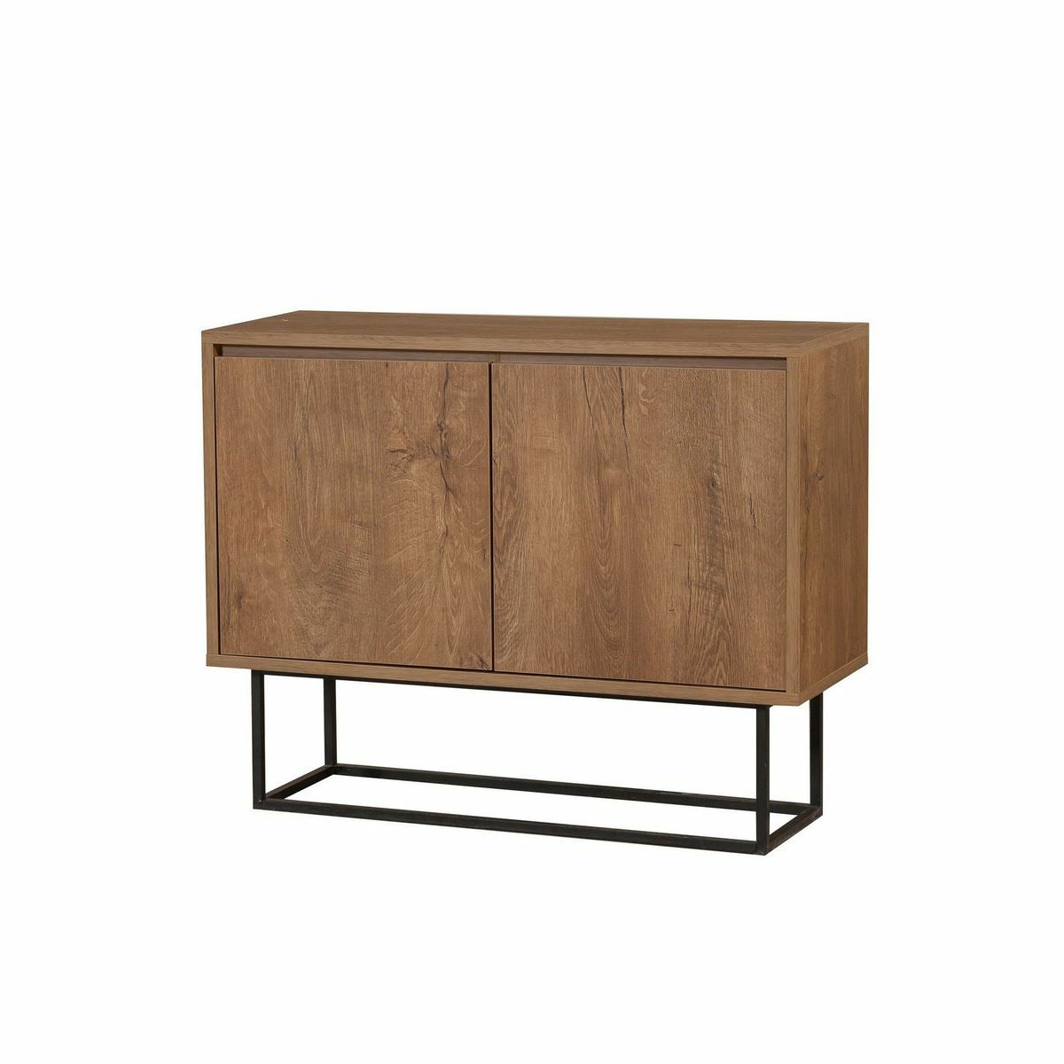 Skrinka Zuri Walnut and Black