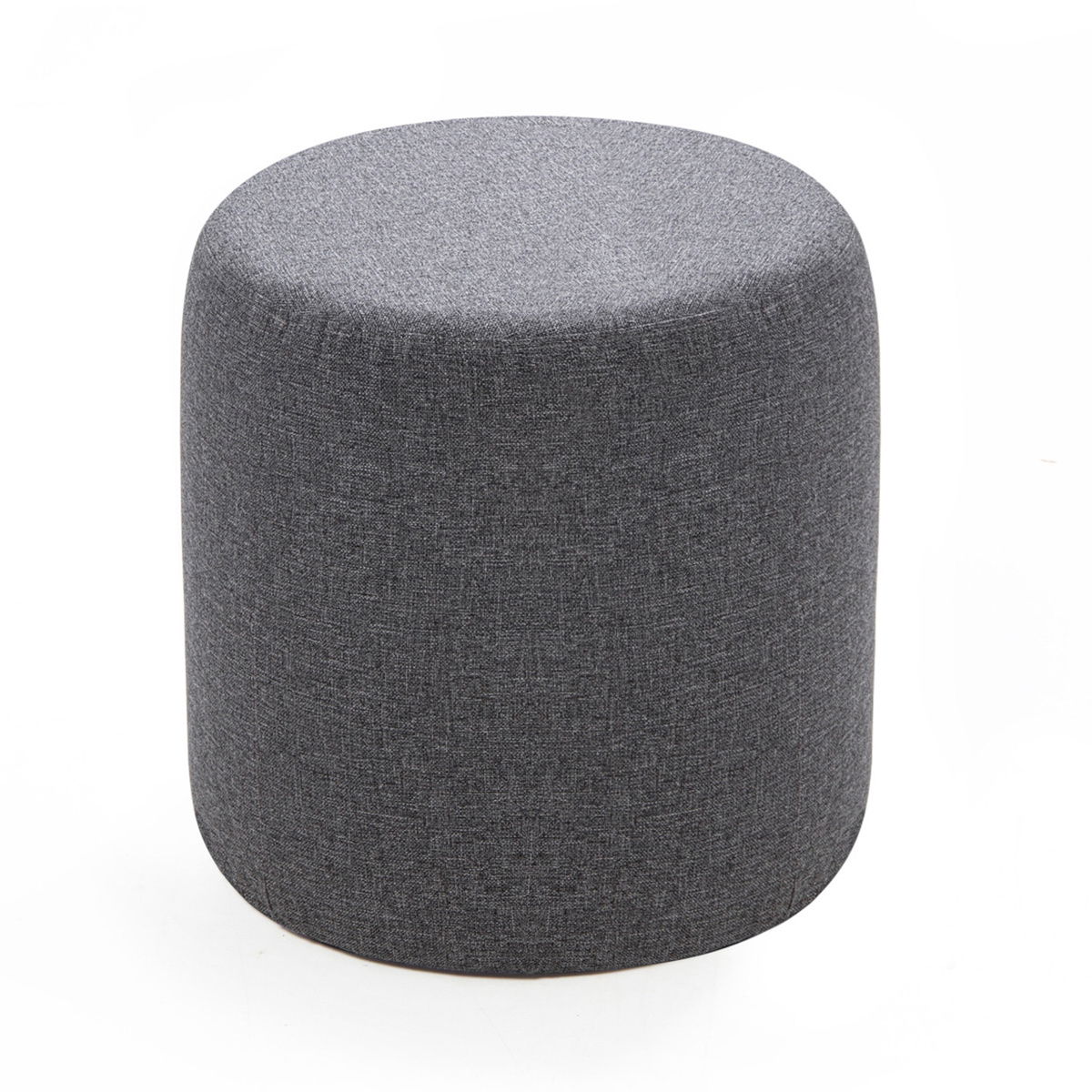 Taburetka Silindir Puf Anthracite