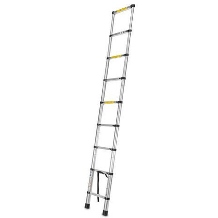 Teleskopický hliníkový rebrík, 2,6 m, 2,6 m