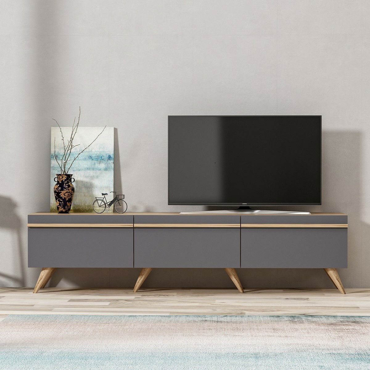 Televízny stolík Amsterdam Anthracite