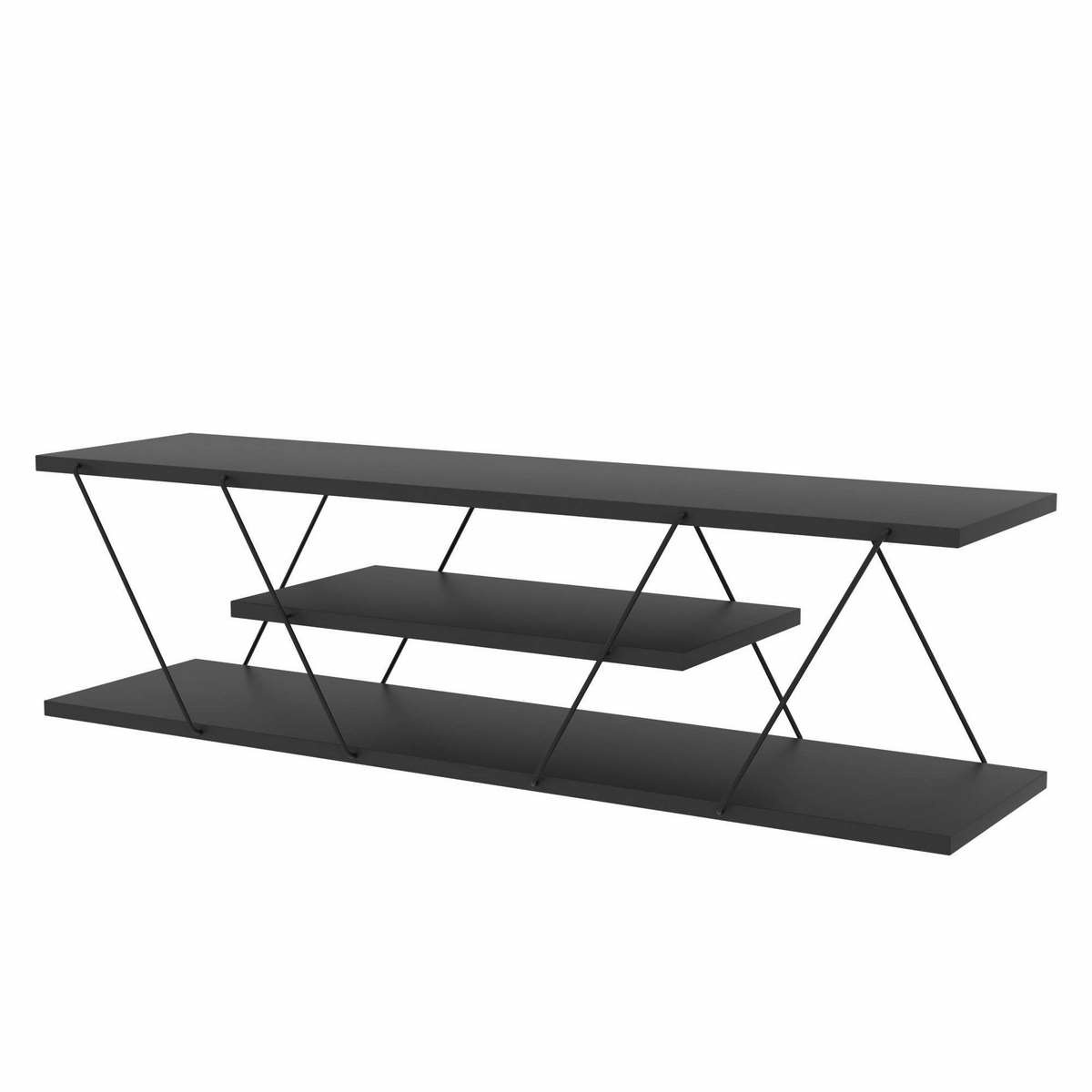 Televízny stolík Canaz Anthracite and Grey