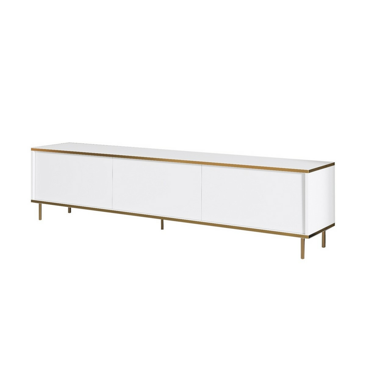 Televízny stolík Imaj White and Gold