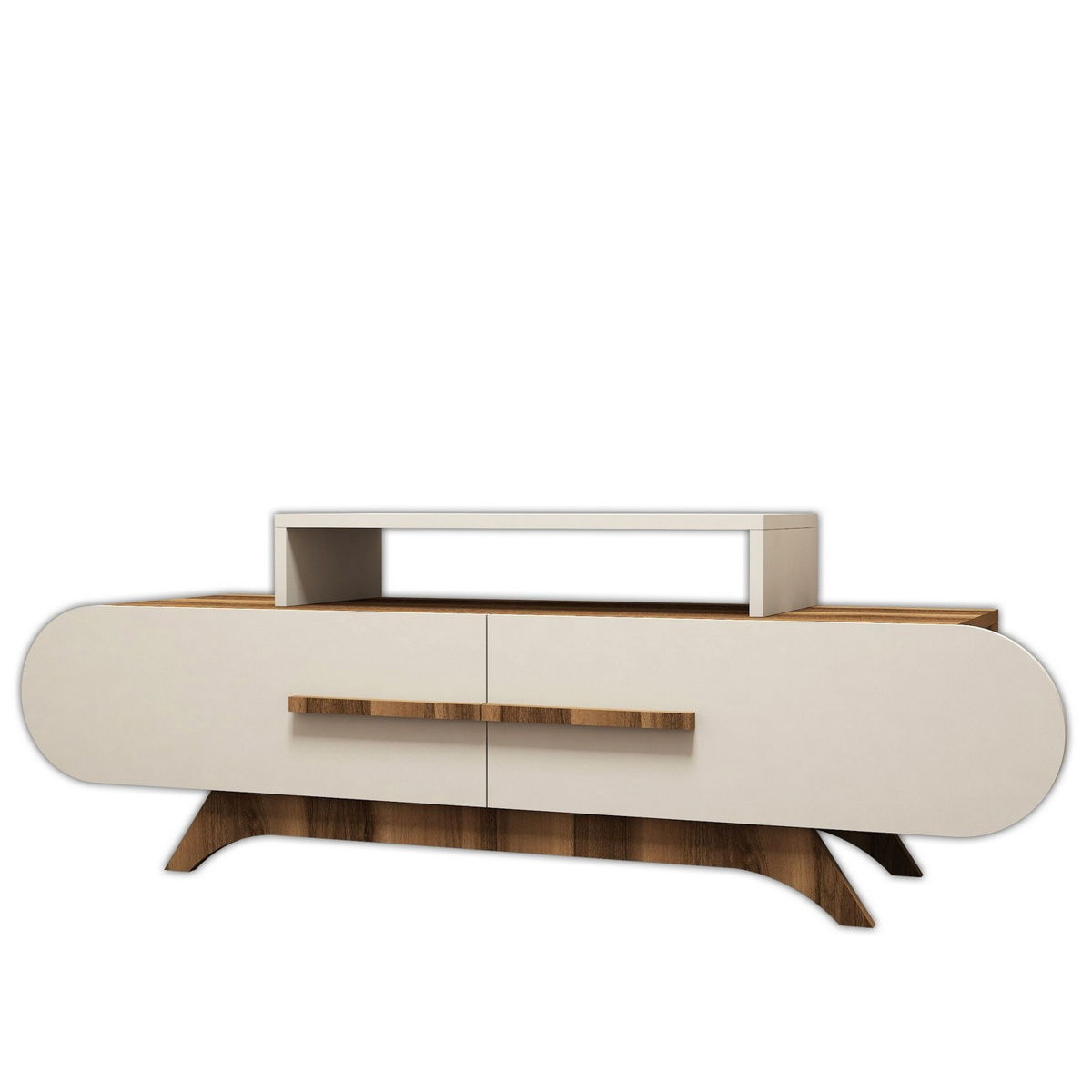 Televízny stolík Rose Walnut Cream